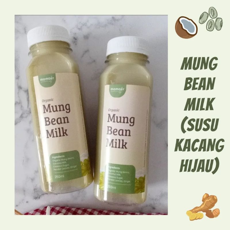 

MUNG BEAN MILK (SUSU KACANG HIJAU) ORGANIK - MAMAER EATS