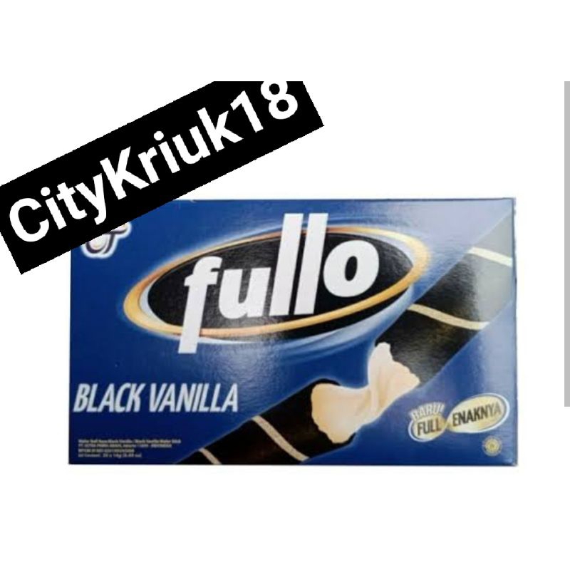 Fullo Black Vanila 1Box Terlaris Termurah