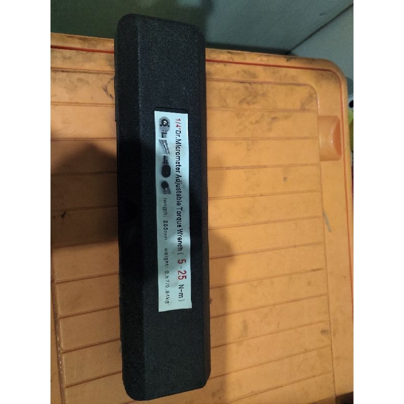 Alat Kunci Pas Dua Arah / Kunci Torsi Torsi Searah Jarum Jam Saja1/4 Inch 5-25 nm: