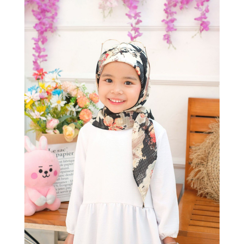 Afsheenastore Shabby Square Inner/ Jilbab Abak Perempuan VOL 9