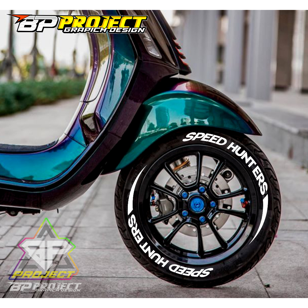 Sticker Ban / Font Ban / Tire Bomb / 3D stiker ban SPEEDHUNTERS BP.STIKER BAN 03