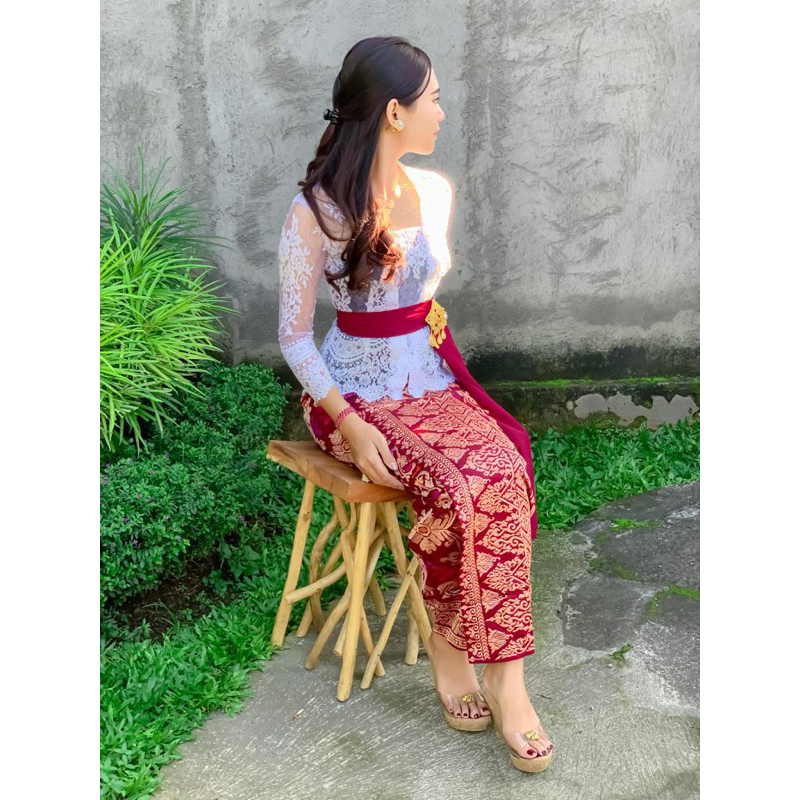kamen bordir full strait terlaris termurah terbaru rok panjang wanita kamen motif pucuk