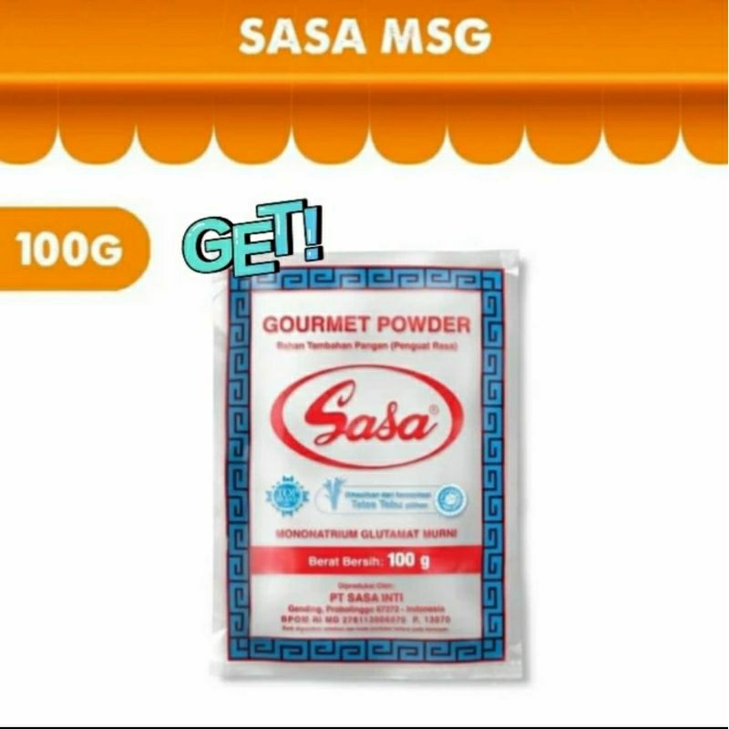 

penyedap sasa 100 gram | 1 ons | per piece