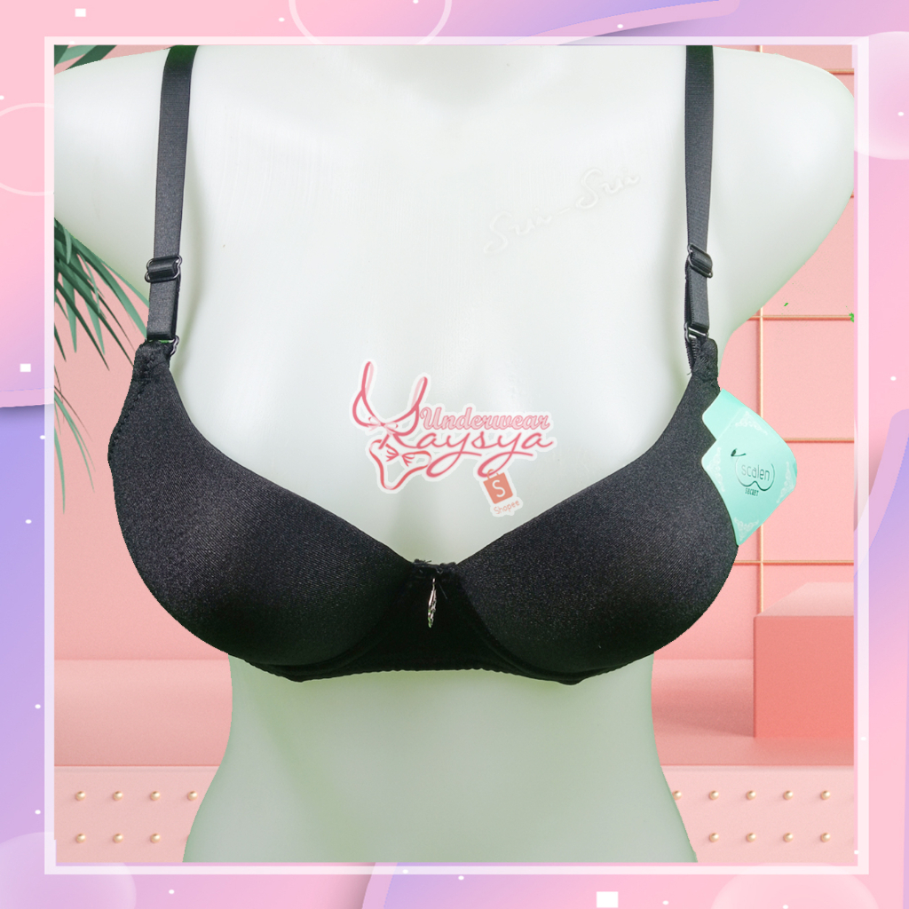 BH/Bra Scalen Secret 118/811 Busa Tebal Pakai Kawat Ukuran 34-38