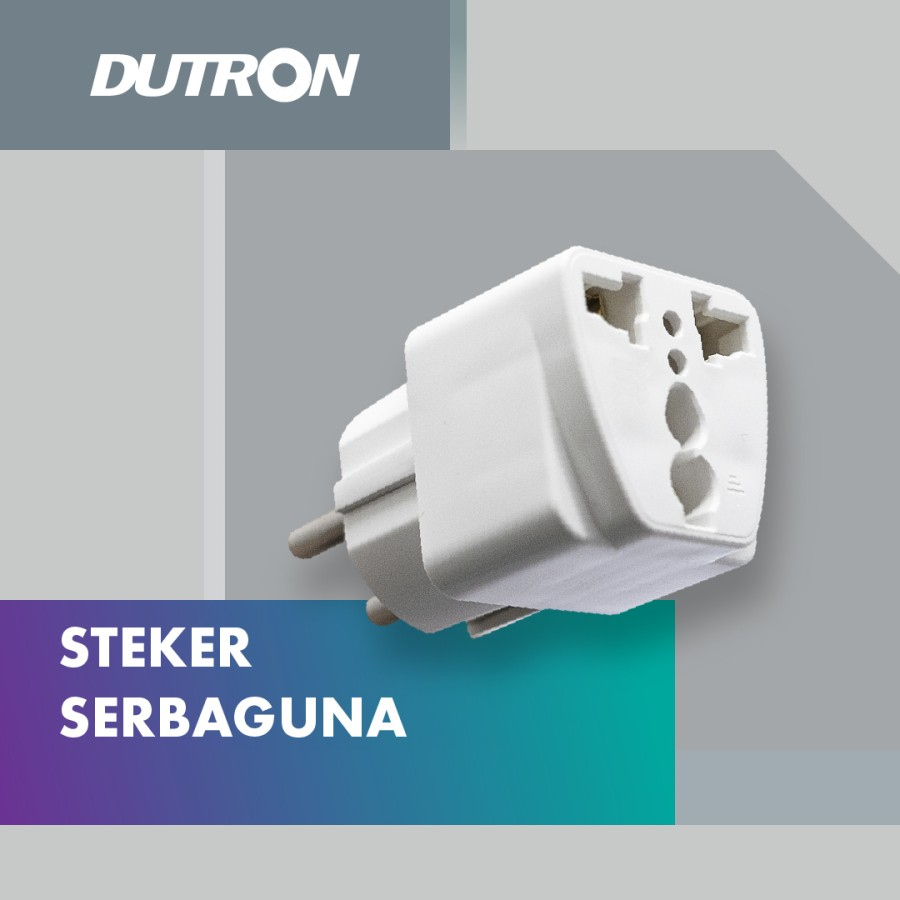 Steker Serbaguna Dutron Oversteker Steker Universal Dutron - DV-SSG-01