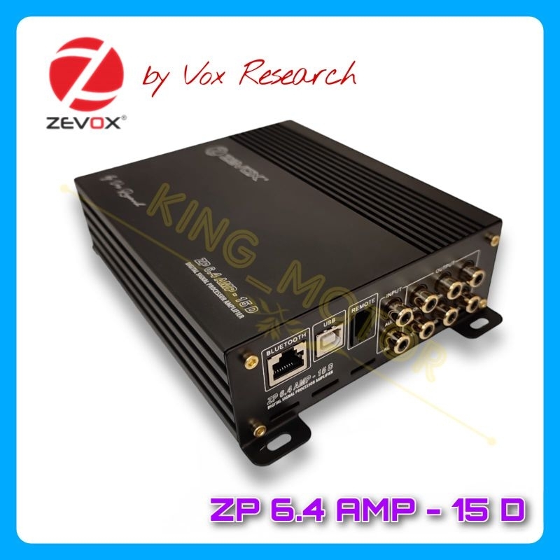 Digital Signal Processor DSP Zevox ZP 6.4 AMP- 15 D by Vox Research