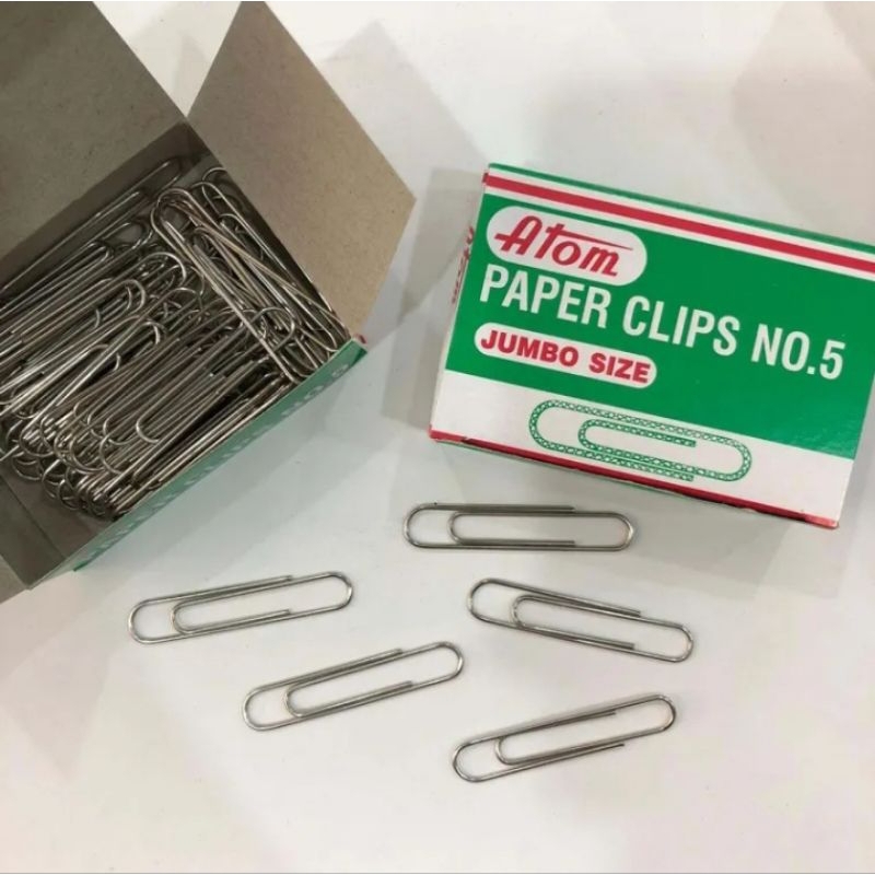 

Atom Paper Clips No.5 (Jumbo)