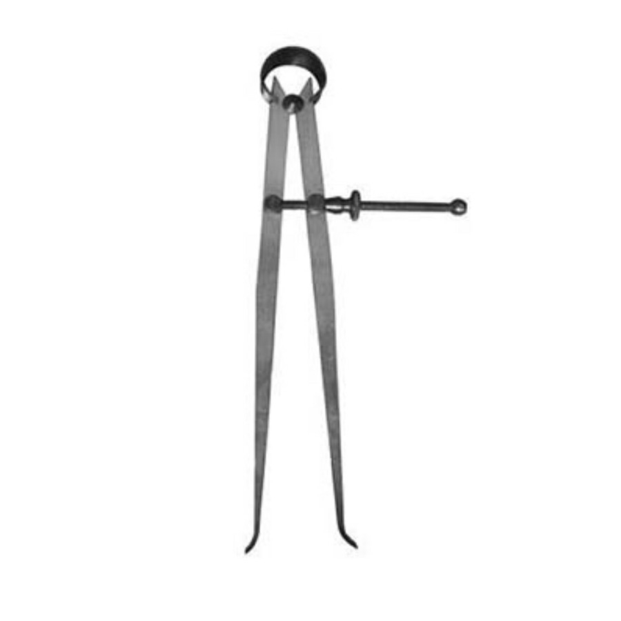 UNIQUE jangka bubut tusuk dalam (inside spring calliper) 10"