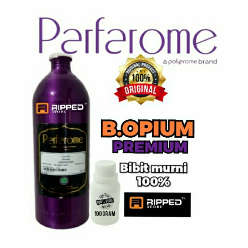 (100ML) BLACK OPIUM PREMIUM BIBIT PARFUM MURNI BY PARFAROME ORIGINAL