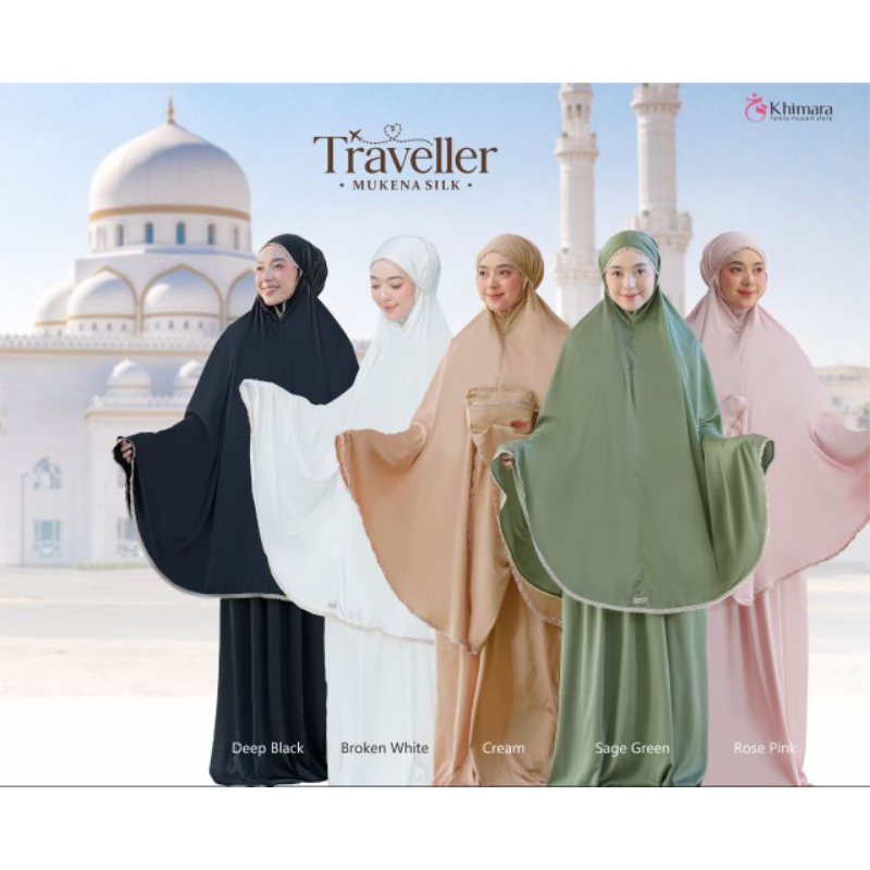MUKENA SILK ARMANYTRAVELLER MUKENA TRAVELLING MUKENA UMROH HAJI SAJADAH TRAVELLING