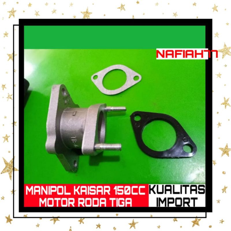 (KUALITAS IMPORT)MANIPOL KAISAR 150CC MOTOR GEROBAK SPARE PARTS MOTOR RODA TIGA