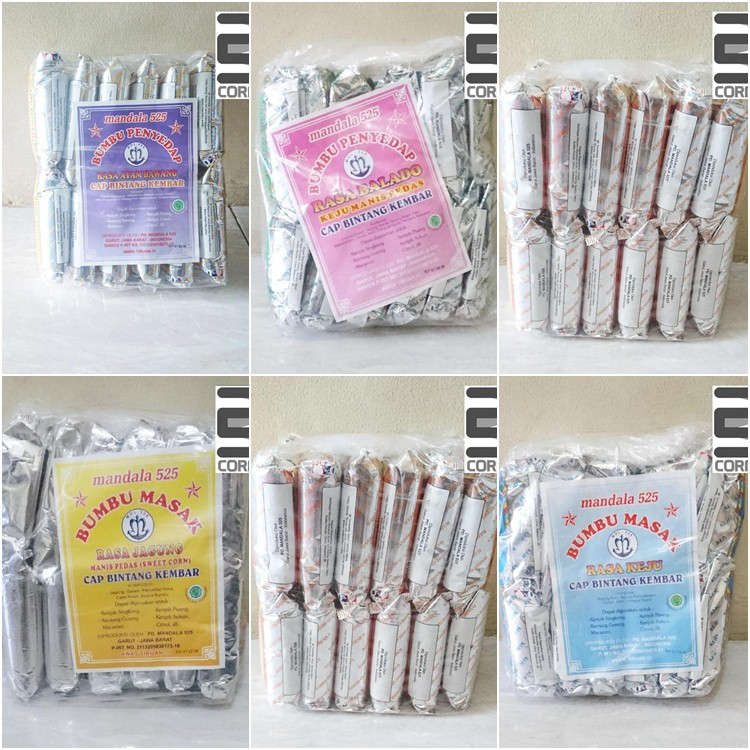 

[ CORNERIAN ] Bumbu Atom Bintang Bal 250 Gram Ayam Balado Keju Jagung Barbeque Manis Bakar Barbekiu