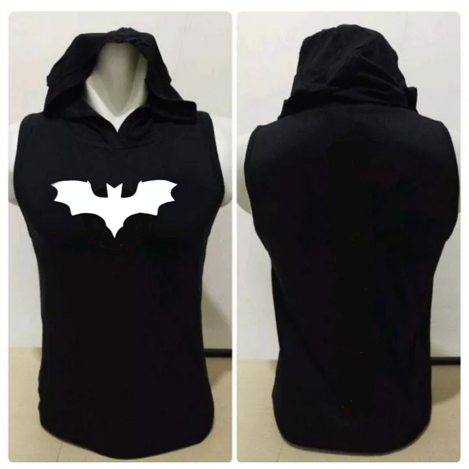 singlet kupluk pria/singlet hoodie gym fitnes/kaos singlet pria terbaru/singlet lekbong olahraga/lao