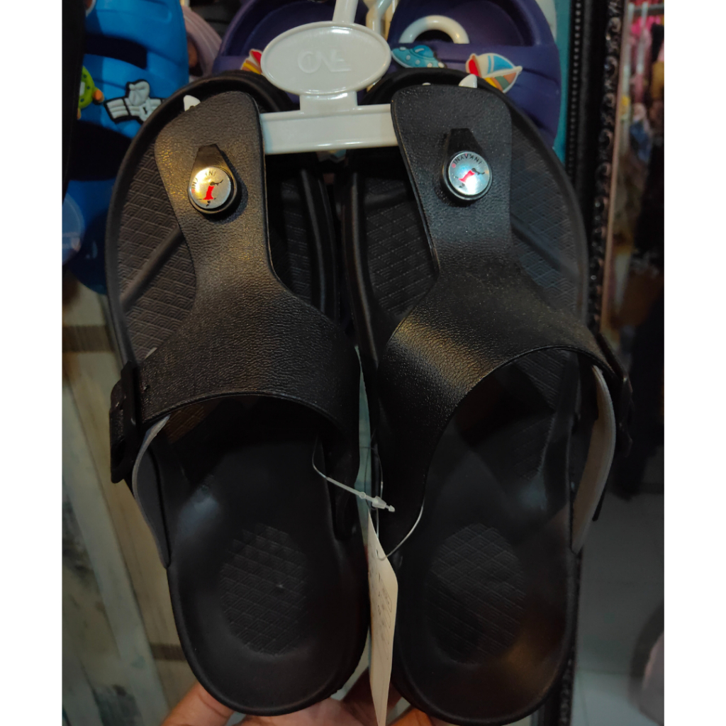 Belta Gallery Sandal Karet Casual Unisex Bahan Karet Kekinian Trendy