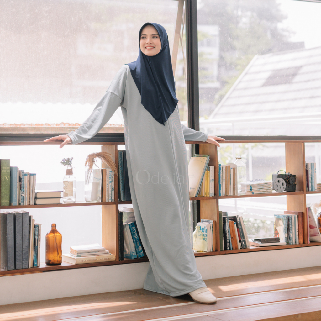 HANUM DRESS (FREE ELIAH VOAL) - HOME SERIES ODELIA HIJAB