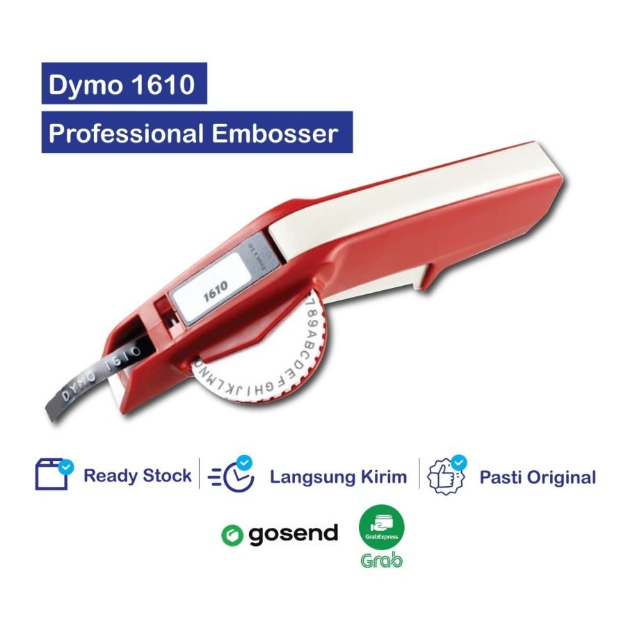 

DYMO 1610 LABEL MAKER EMBOSSER + 2 free label