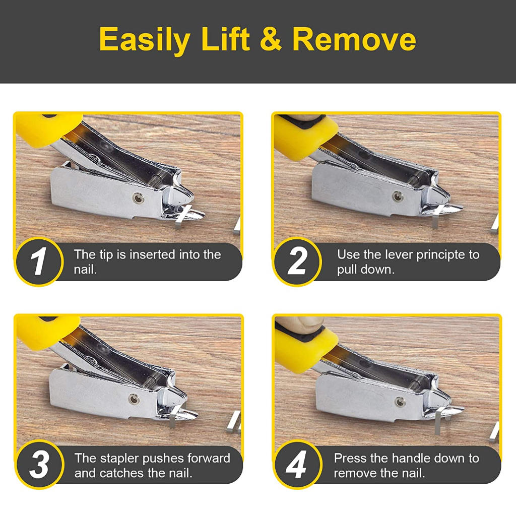 STEPLER REMOVER PENCABUT STAPLES PAKU BUKA DUS MULTIFUNGSI