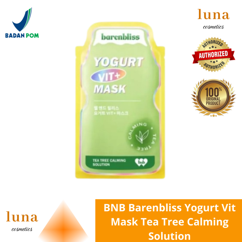 BNB Barenbliss Yogurt Vit Mask Tea Tree Calming Solution