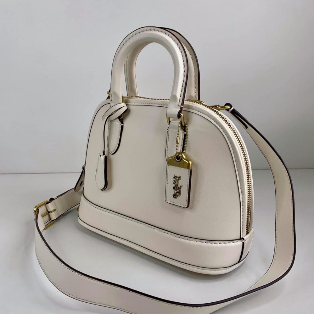 Coach Revel Woman Handbag Shell Satchel Crossbody CC411 CC414