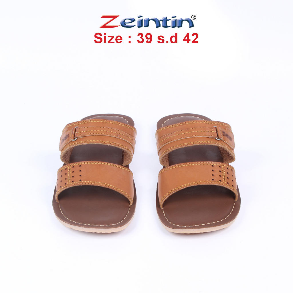 Zeintin - Sandal Pria Original Sendal Pria Casual Slop Terbaru Pria Kekinian Sandal Cowok AM