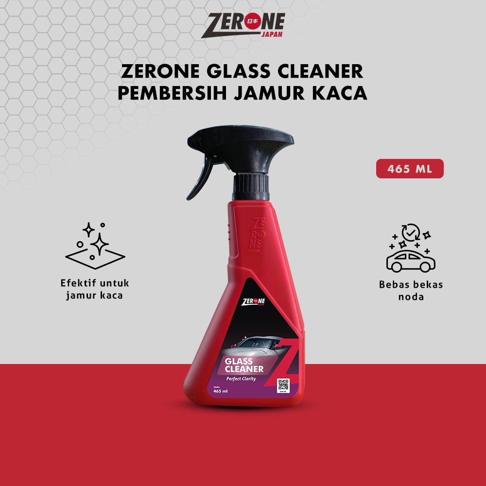 Zerone Paket Promo Glass Super Cleaner 465mL - Pembersih Jamur Kaca
