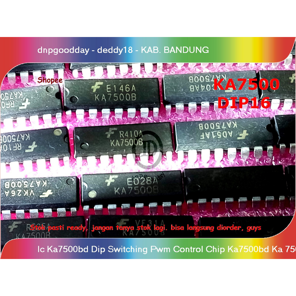 Ic Ka7500bd Dip Switching Pwm Control Chip Ka7500bd Ka 7500 Lcd Monitor