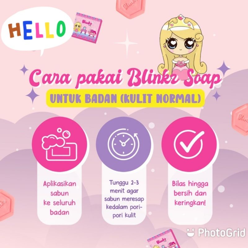 BLINKZ SOAP SABUN PEMUTIH BADAN