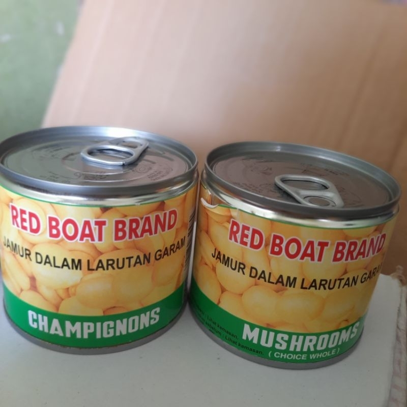 

Red Boat Jamur Kancing 198gr