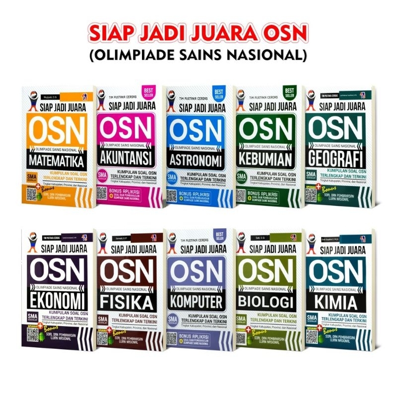 SIAP JADI JUARA OSN / SOAL-SOAL OLIMPIADE PROGRAM IPA DAN IPS UNTUK SMA SEDERAJAT.