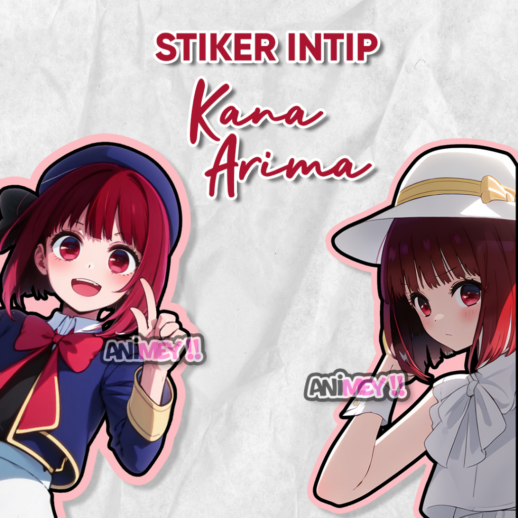 

Stiker Intip Samping Kana Arima / Sticker Anime Waterproof