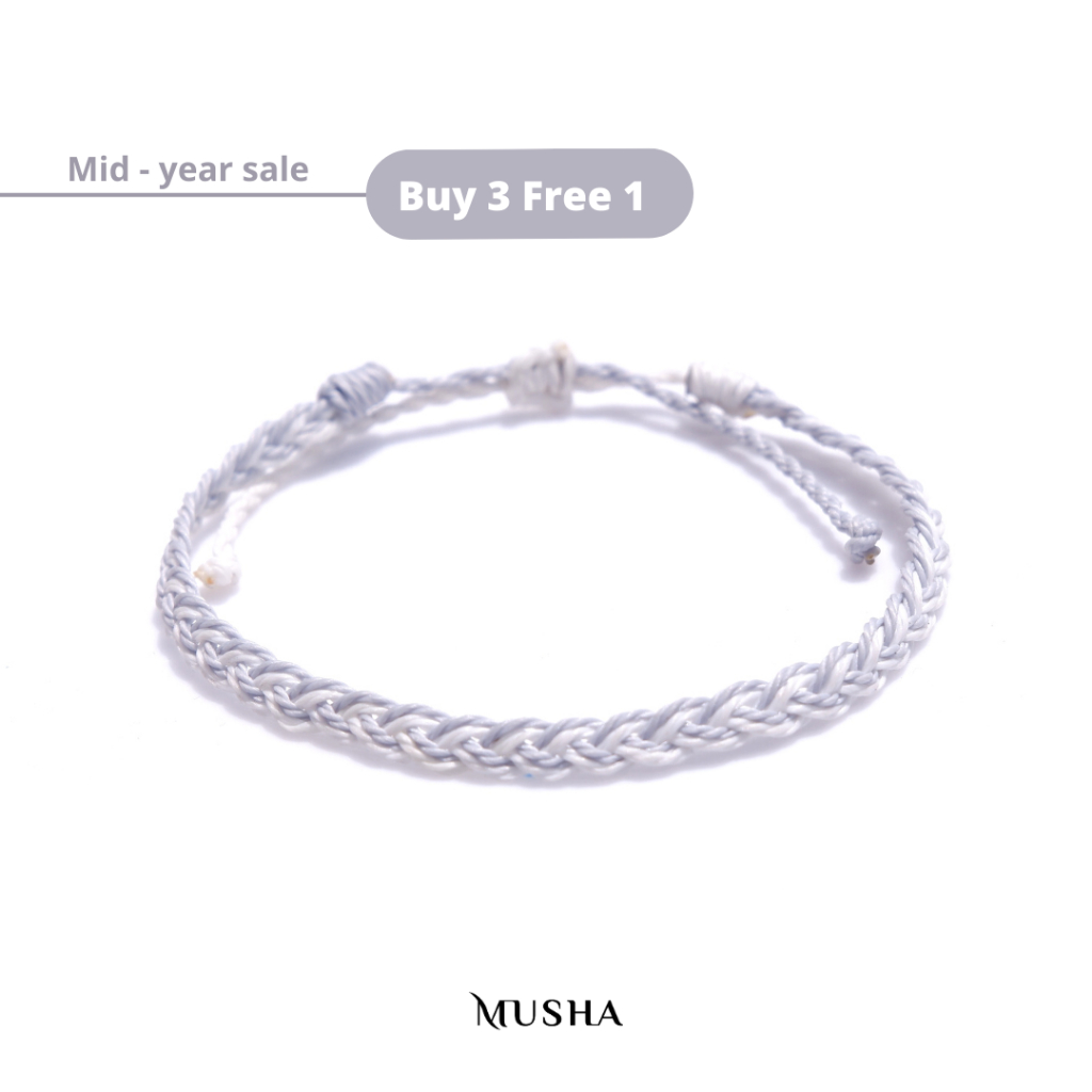 Musha Water-Repellent Bracelet - Petrichor | Gelang Tali Gelang Pria Gelang Wanita