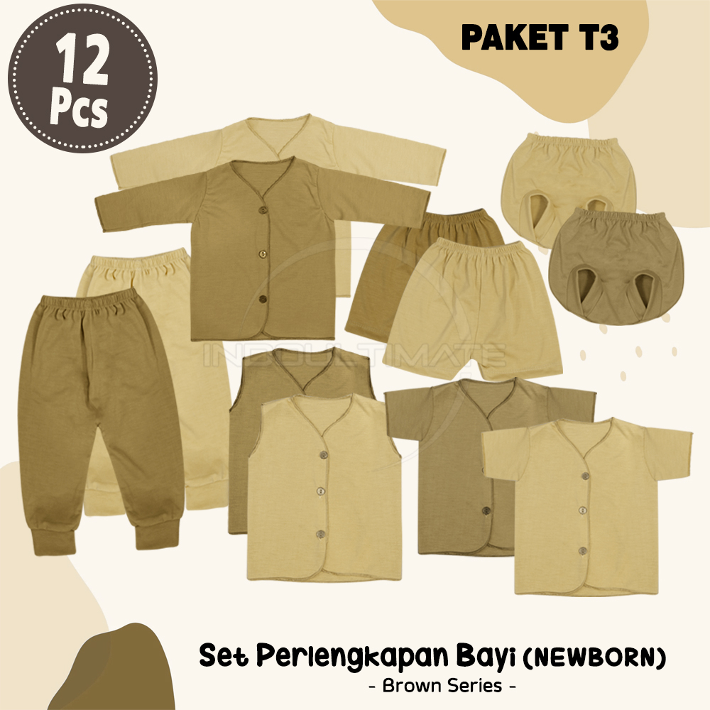 Paket Perlengkapan Bayi SNI Paket T1 T2 T3 Baju Bayi Lengan Kutung Baju Bayi Lengan Panjang Baju Bayi Lengan Pendek Celana Panjang Bayi Celana Pendek Bayi Setelan Pakaian Bayi Hampers