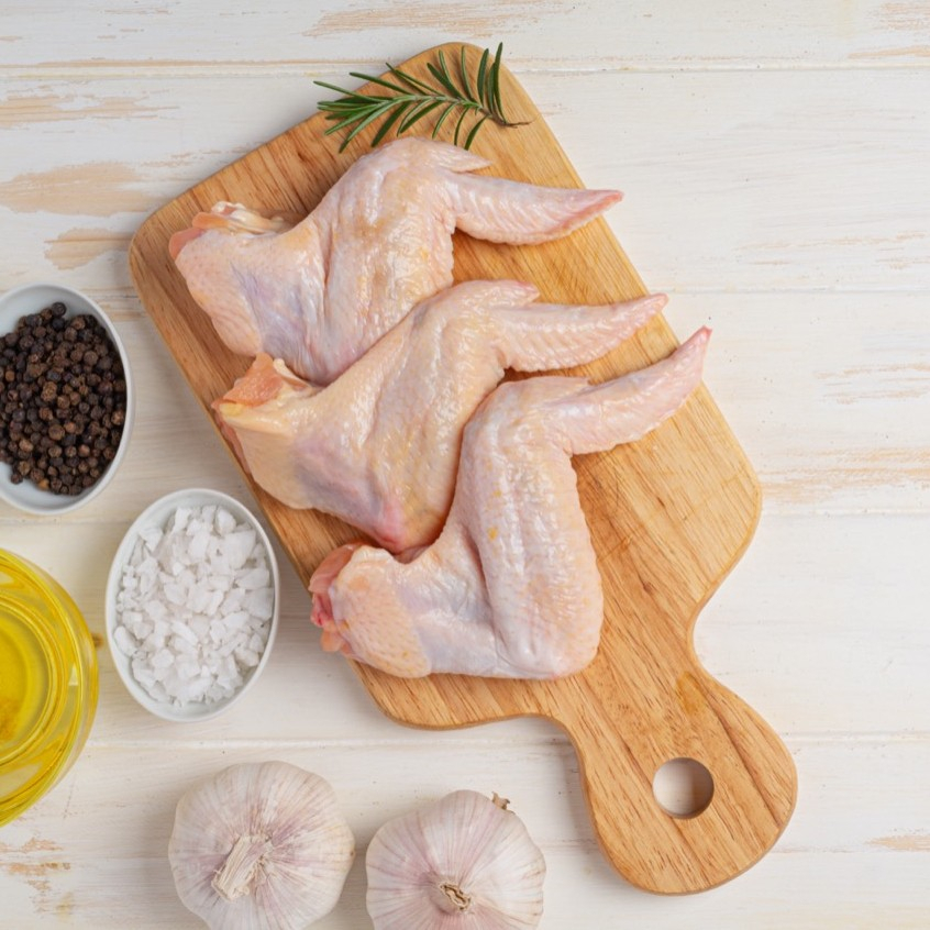 

Sayap Ayam Utuh Kualitas Premium Chicken Wings 1 Kg