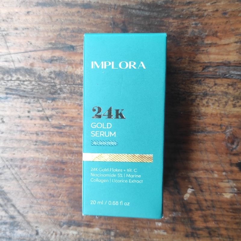 IMPLORA 24K Gold Serum 20ml