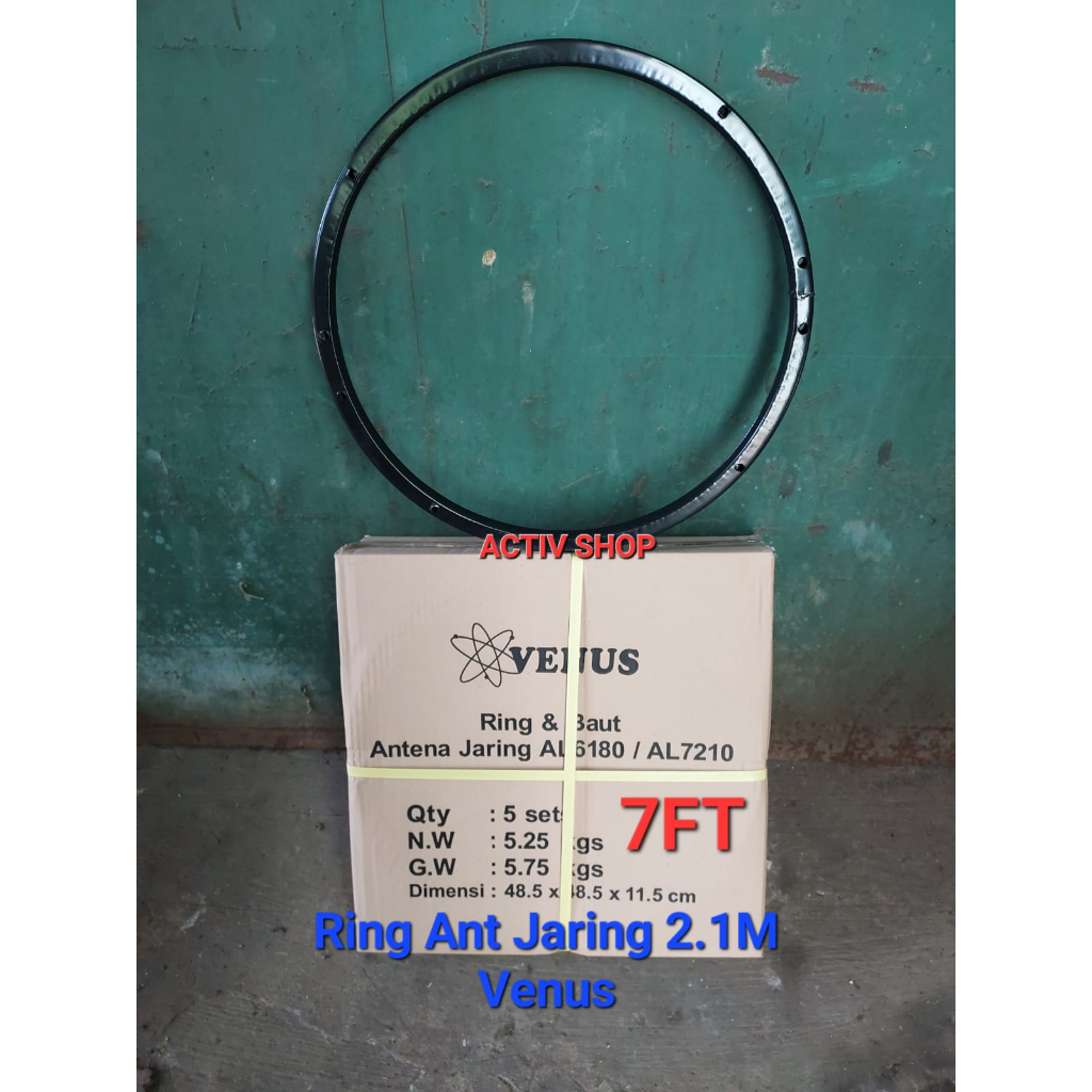 Ring Mounting Cabai Rawit Antena Parabola Mesh Venus 7FT / 2.1m