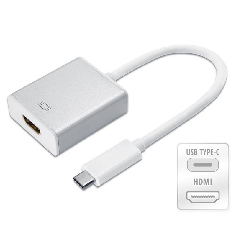 Kabel Adapter Converter TYPE C to HDMI / TYPE C to VGA Konektor USB