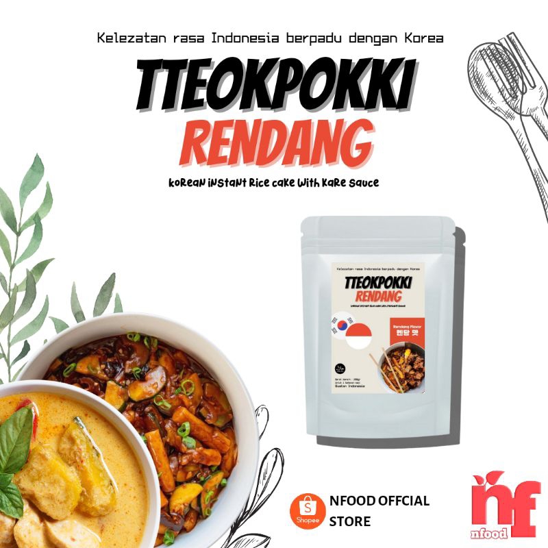 

TTEOKPOKKI RENDANG [ TTEOKBOKKI ]