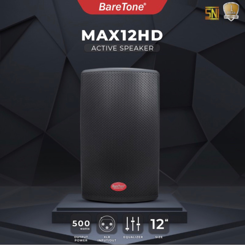 Speaker aktif Baretone 12" Max 12HD