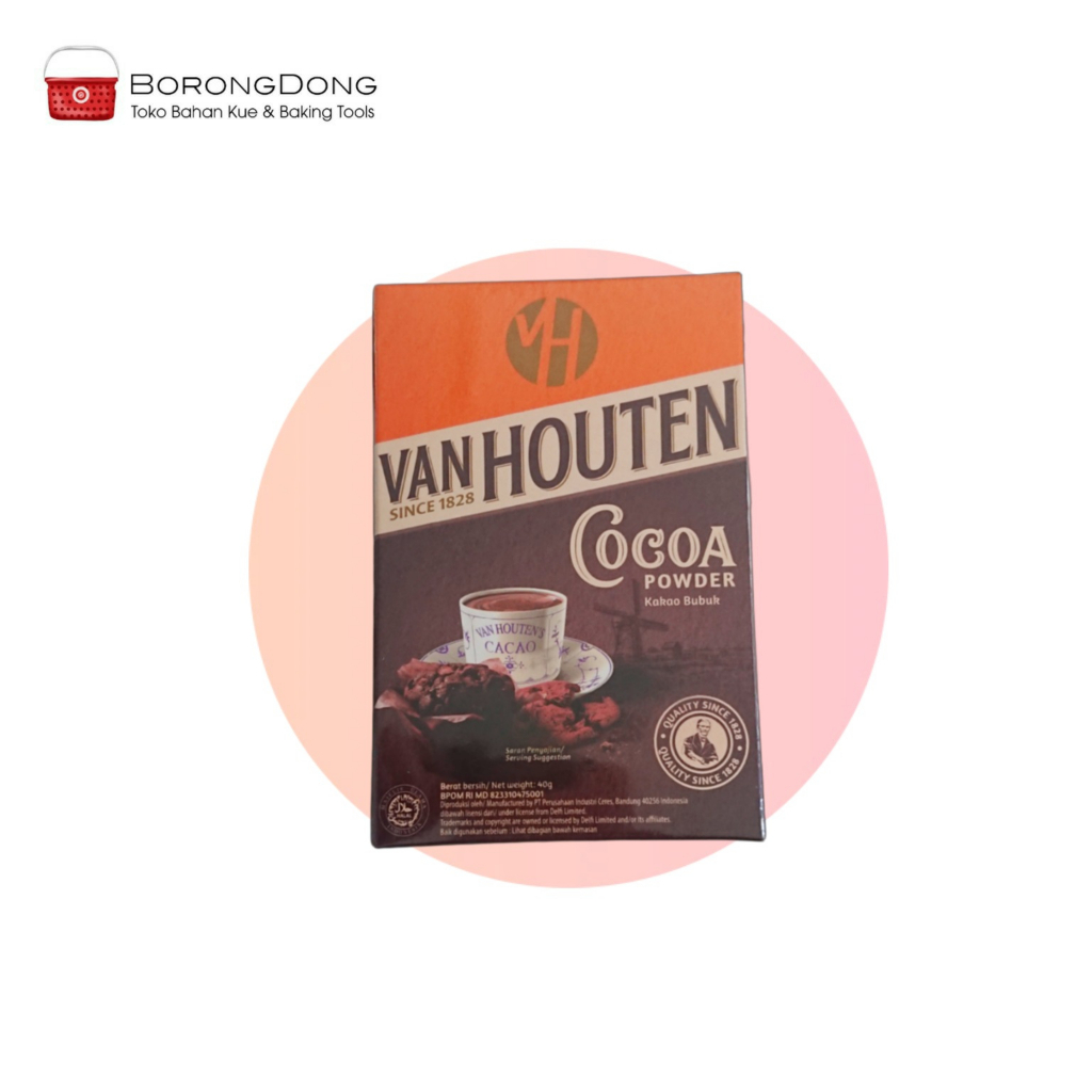 

Van Houten Coklat Bubuk 40g / 80g / 165g