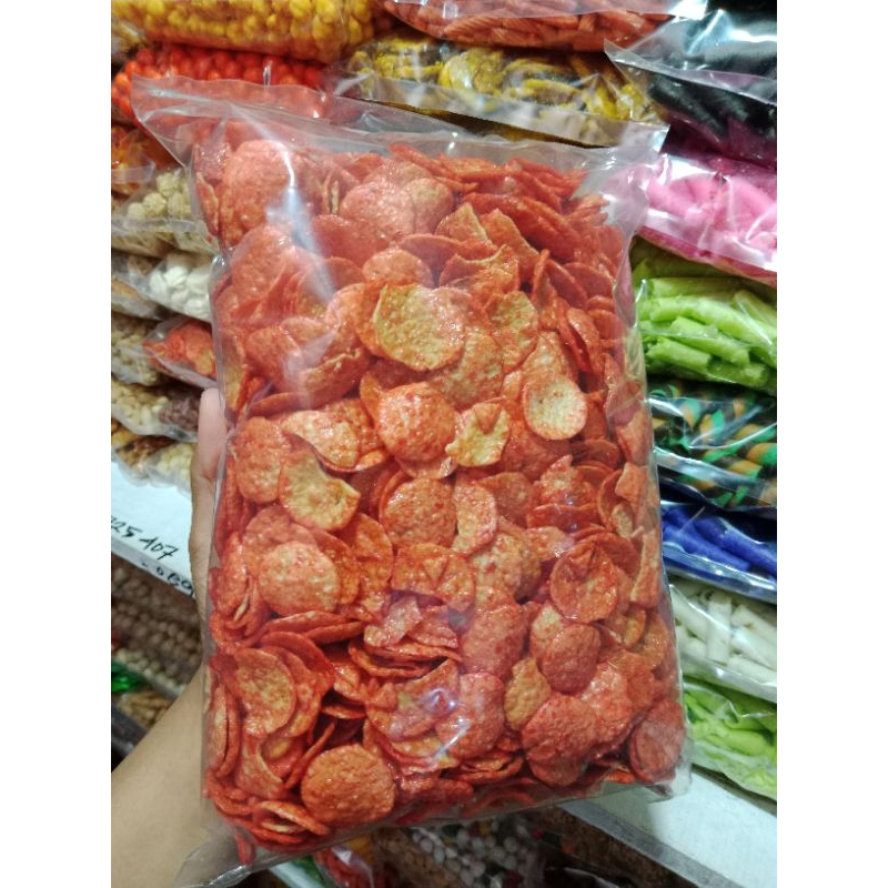 

Opak Jaipong Rasa Balado Kemsan 500gr