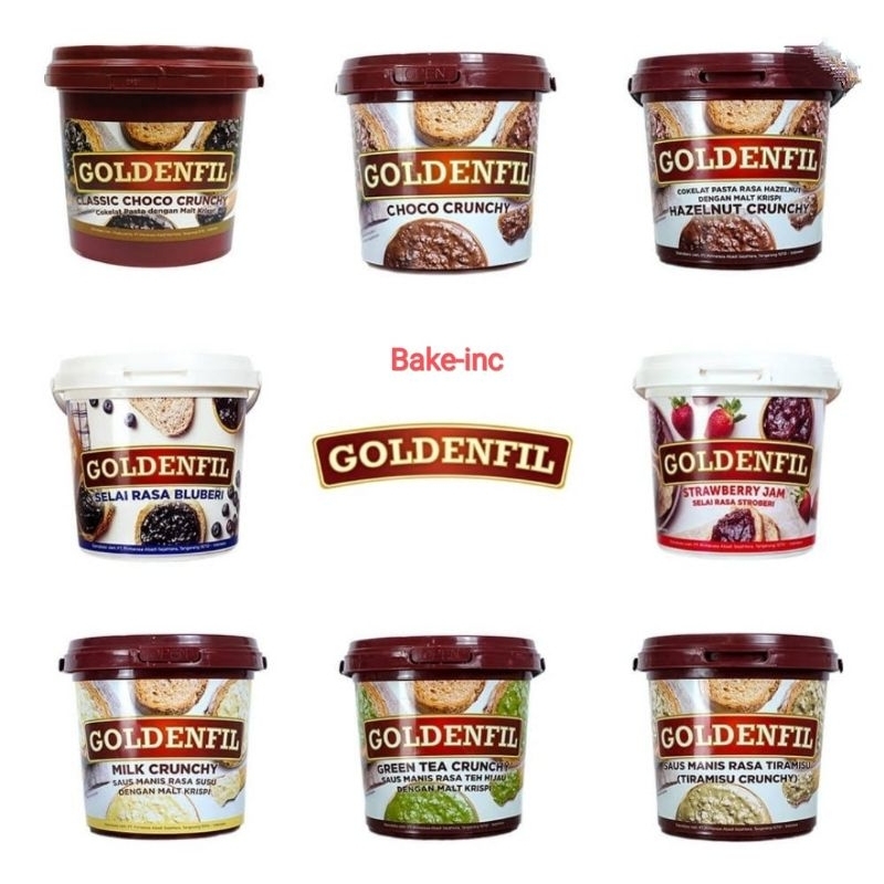 

[Bake.inc] Goldenfill Choco Crunchy 1 kg