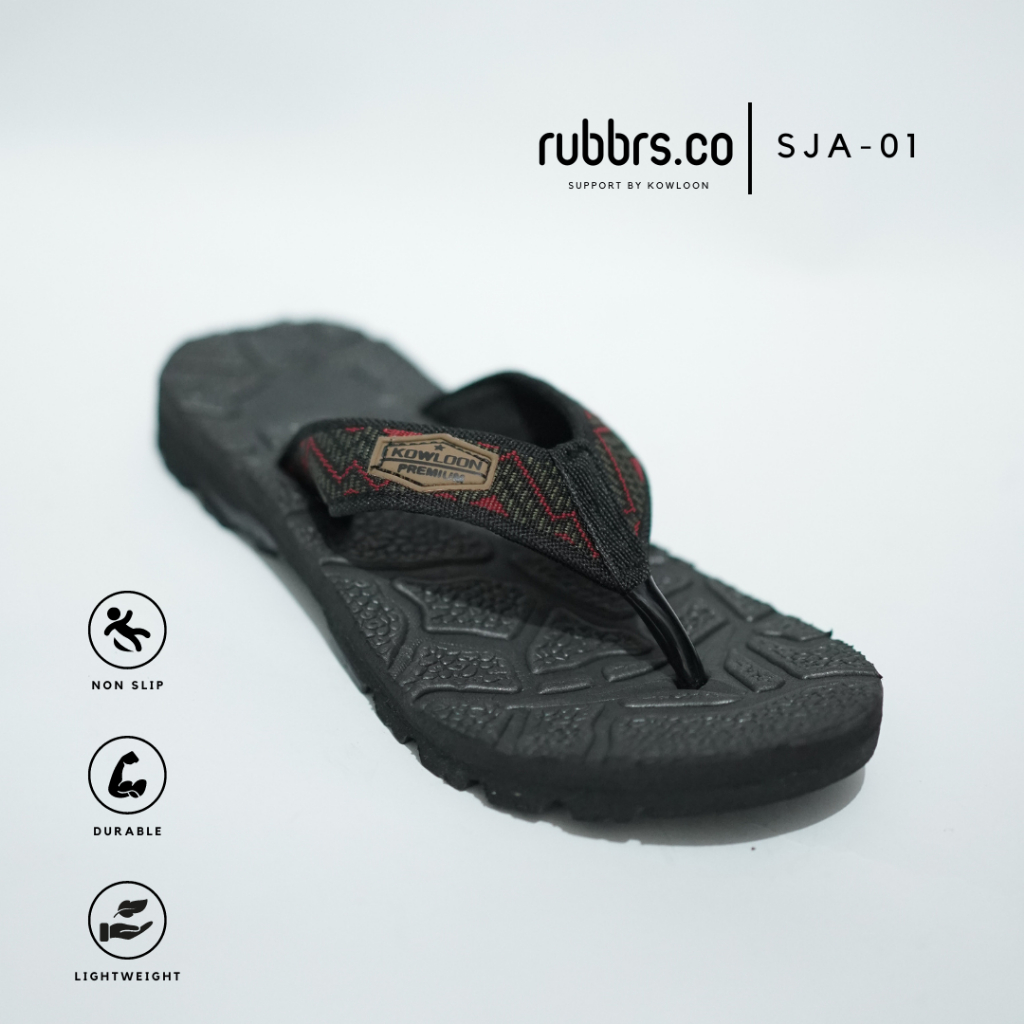 Kowloon Sandal Outdoor Sandal Japit Gunung Merah Motif