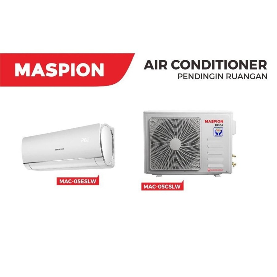 PROMO AC Maspion MAC-05 ESLW 0,5PK Low Watt R410 . KHUSUS EKSPEDISI