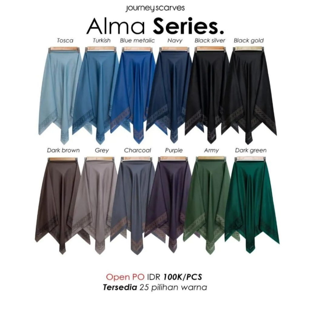 Alma Series Journey Scarves Original