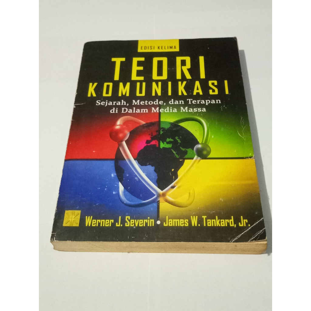 Buku Second ORIGINAL Teori Komunikasi Edisi Kelima (Werner J. Severin)