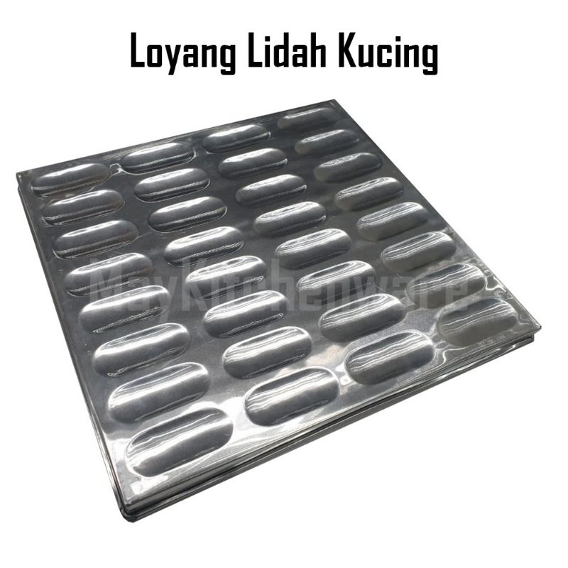 

LOYANG CETAKAN LIDAH KUCING PRESS TEBAL UKURAN 30x30 LUBANG 32