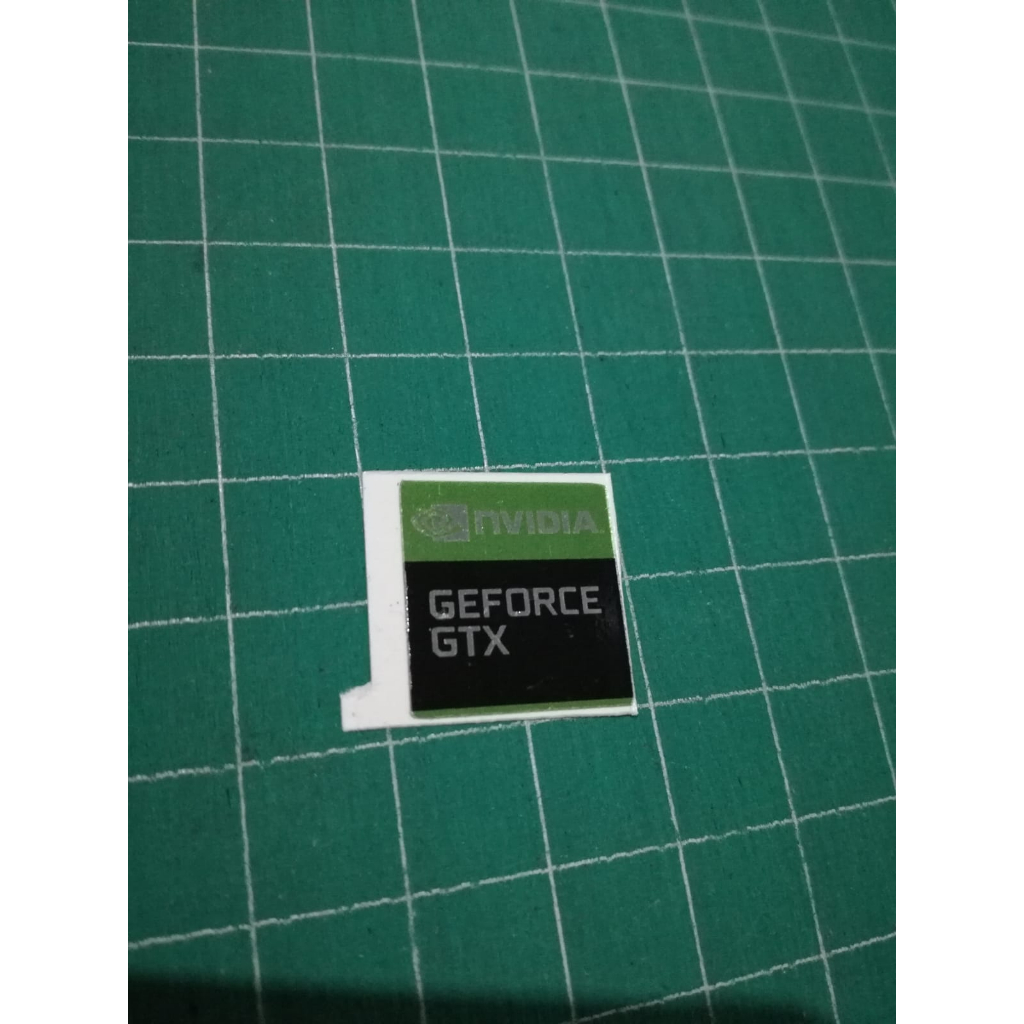 

Stiker Nvidia GTX 2020 Mengkilap