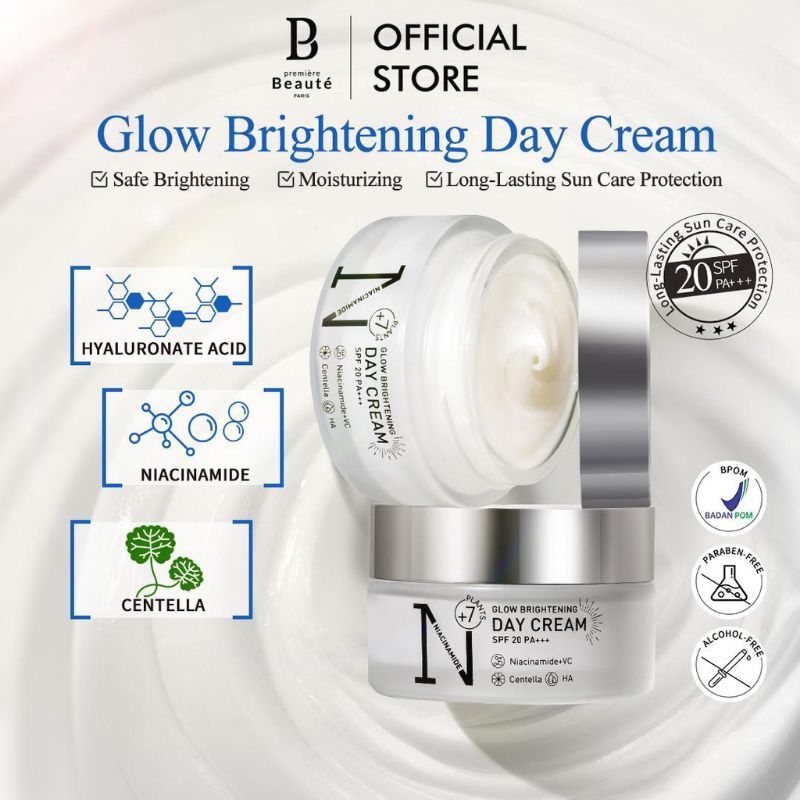 Premiere Beaute Luminous White Series Glow Brightening Day-Night Cream