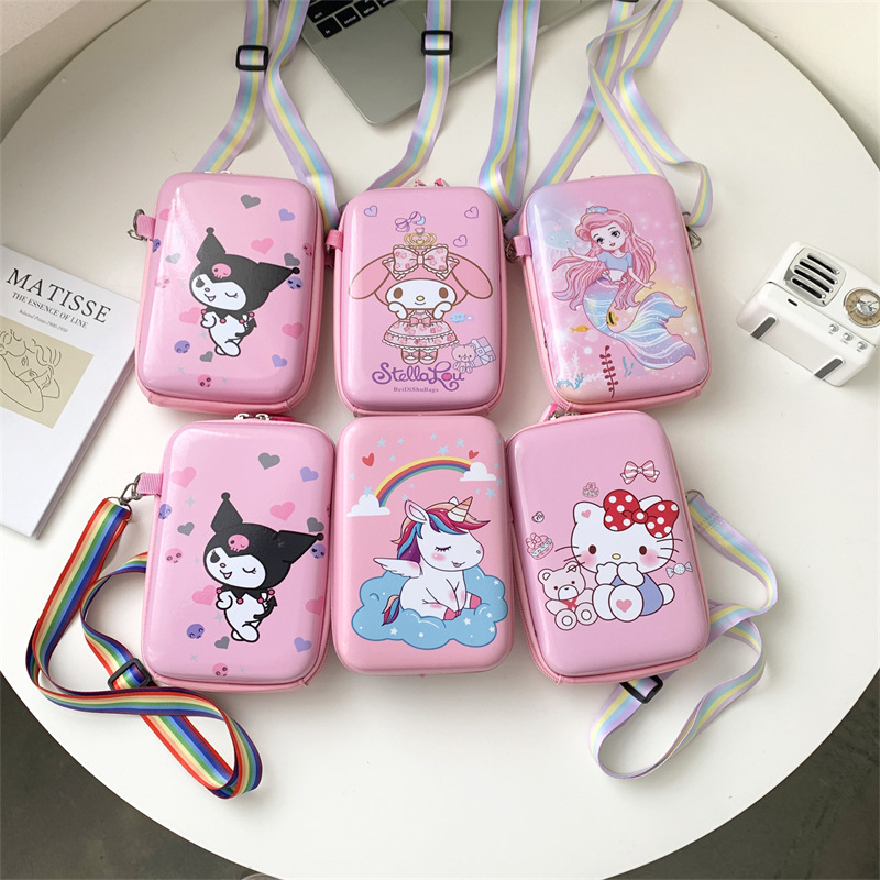 MIKADO - KP108 TAS ANAK PEREMPUAN TAS SELEMPANG ANAK TAS BAHU ANAK SLING BAG HARD CASE