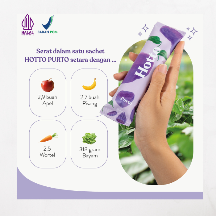 

QH Hotto Purto Multigrain with Purple Potato 1 Pouch - 16 Sachet HOTO PURTO HOTOPURTO jemimagina